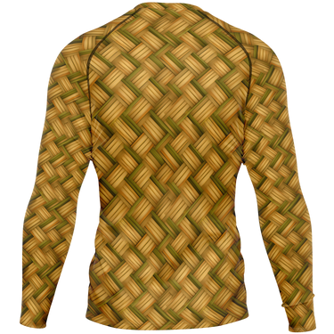 Chokefish™ Long Sleeve Rashguard Textures Men's Shirt-004